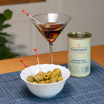 Lata de Aceitunas Rellenas de Anchoa (350 g)