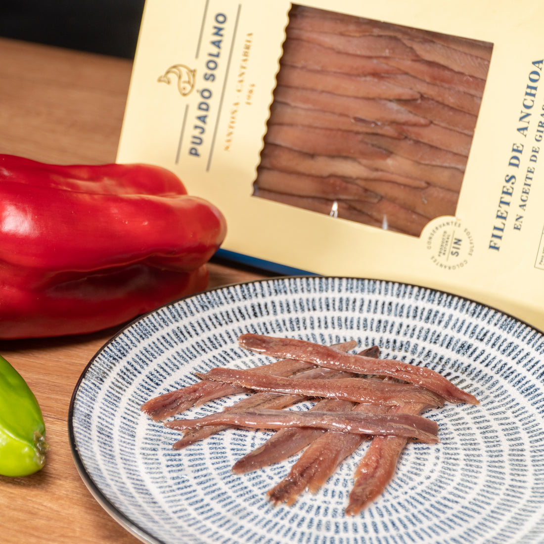 Tarrina de Anchoas del Cantábrico (375 g)