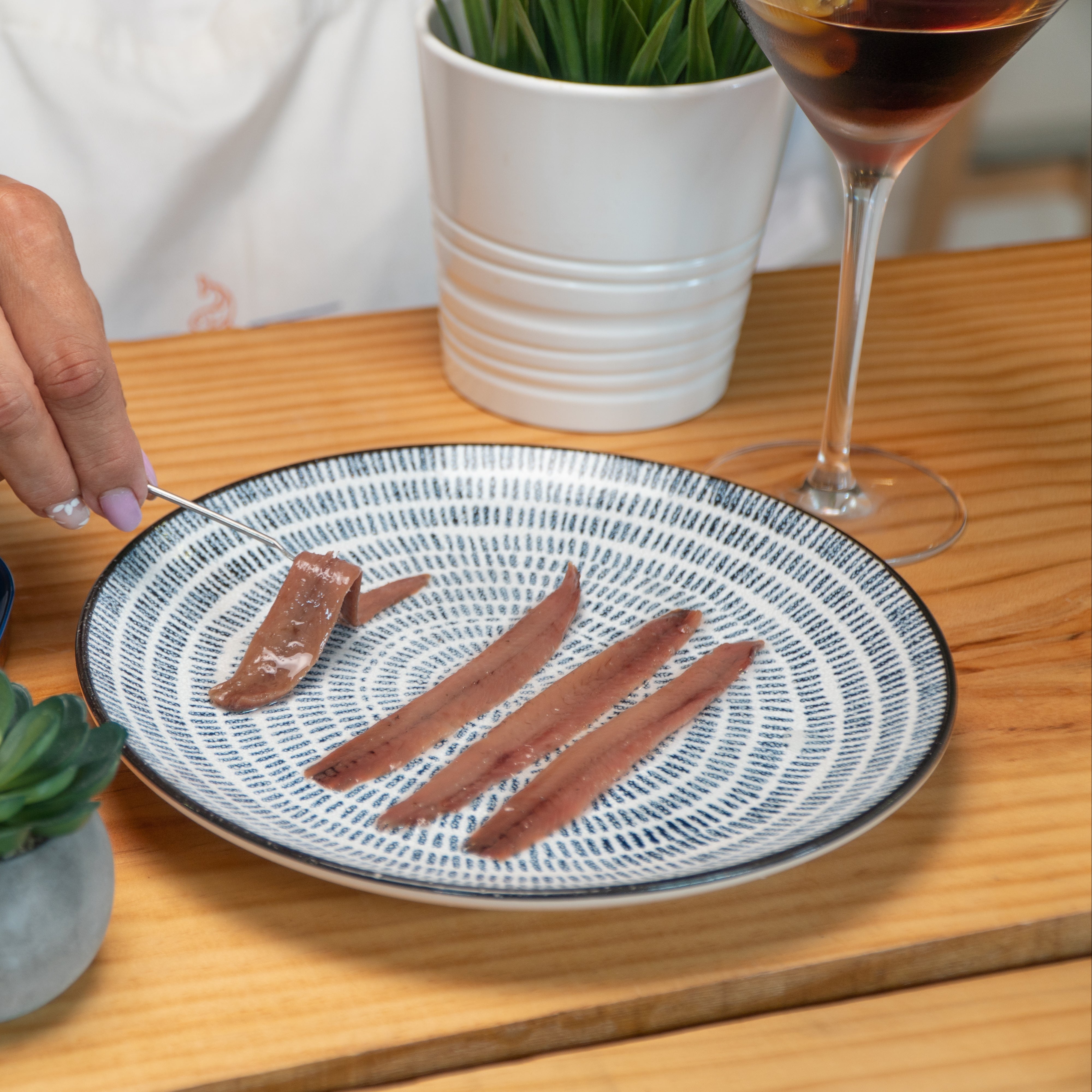Tarrina de Anchoas del Cantábrico (550 g)