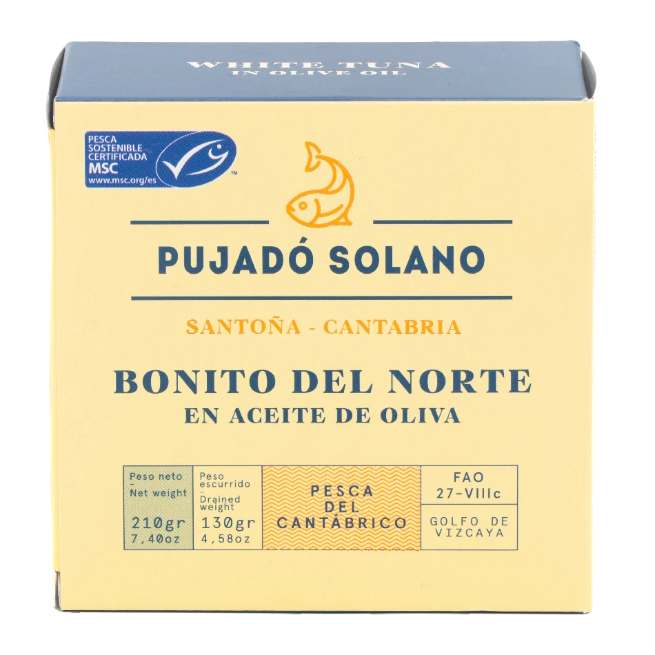 Lata de Bonito del Norte en Aceite de Oliva (210 g)