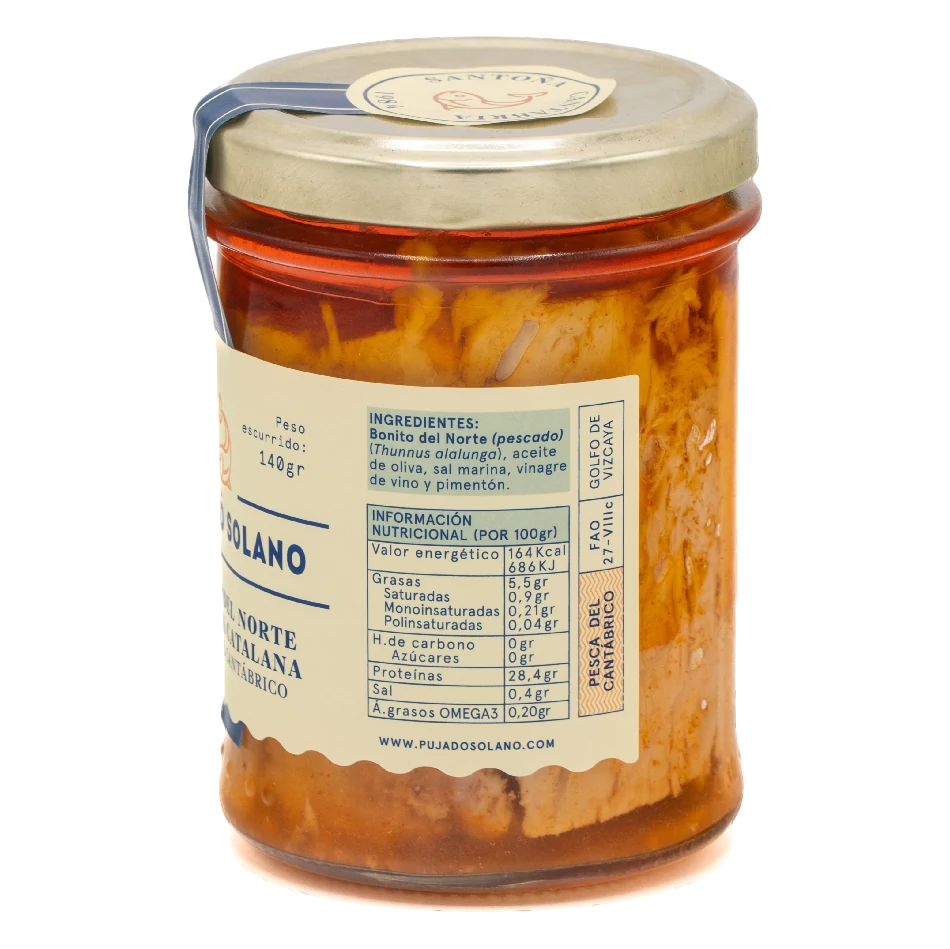 Tarro de Bonito del Norte en Salsa Catalana (210 g)