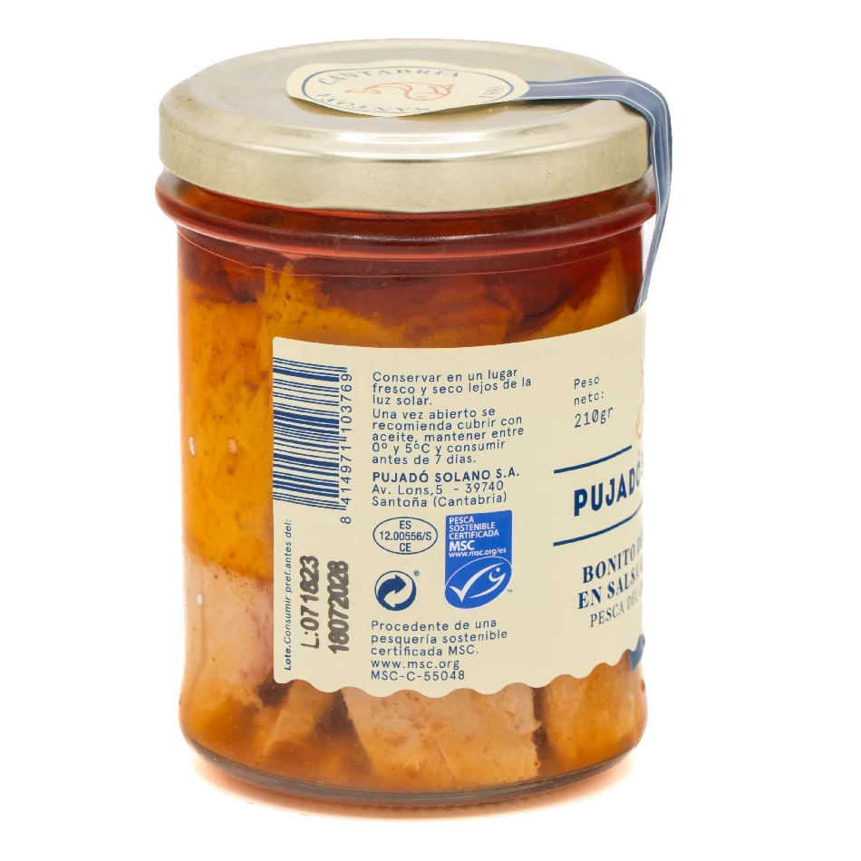 Tarro de Bonito del Norte en Salsa Catalana (210 g)