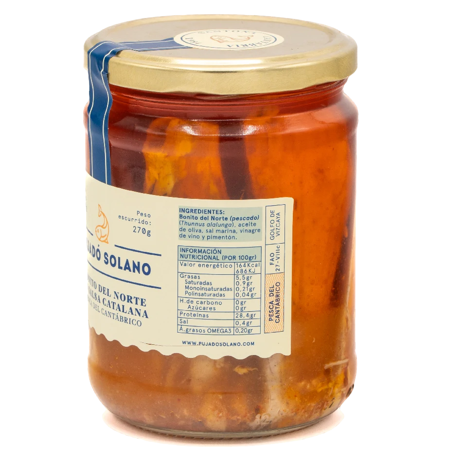 Tarro de Bonito del Norte en Salsa Catalana (450 g)