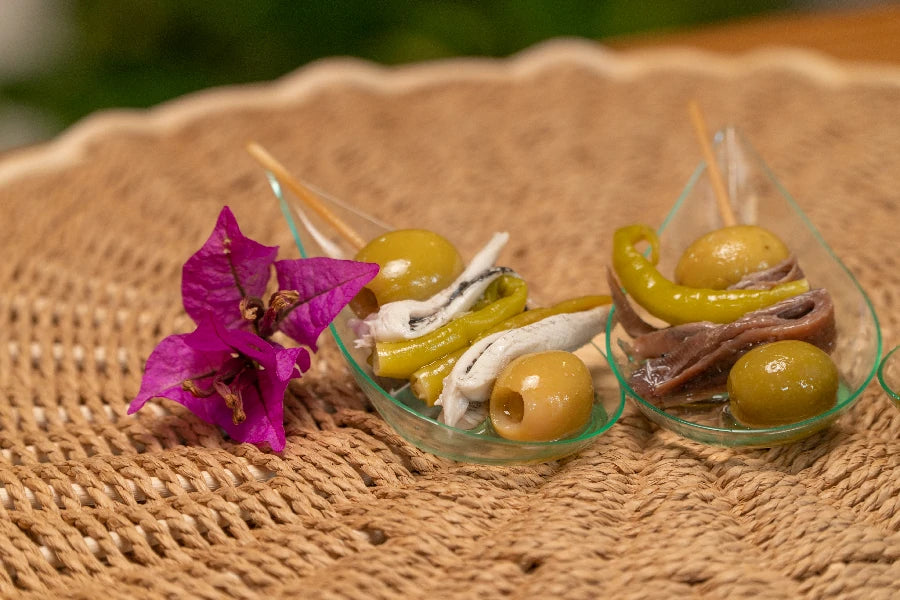 Tarrina de Gildas de Boquerón del Cantábrico (12 Piezas, 500 g)