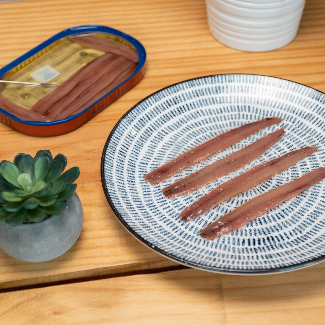 Lata 10-12 Filetes de Anchoa del Cantábrico «Selección Extra» en Aceite de Oliva (120 g)