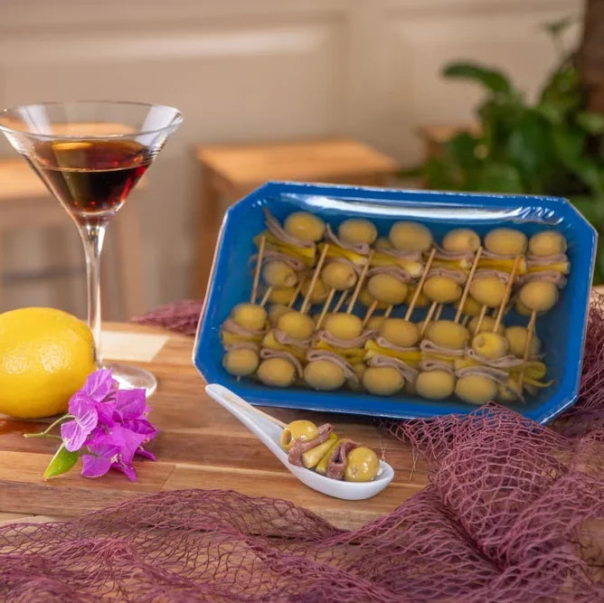 Tarrina de Gildas de Anchoa del Cantábrico (24 Piezas, 900 g)