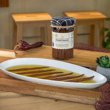 Tarro de Anchoas del Cantábrico "Marinero" en AOVE Ecológico (235 g)