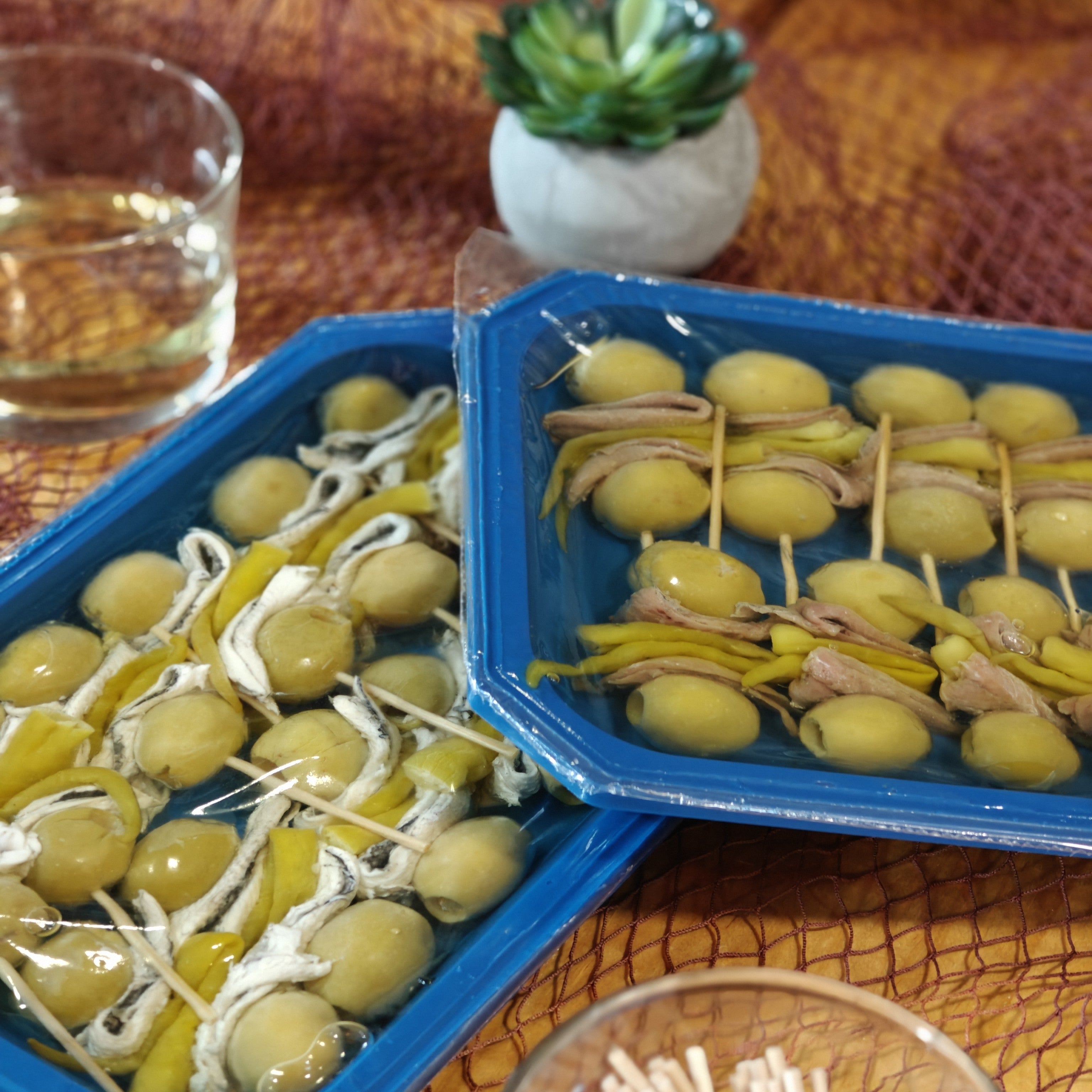 Tarrina de Gildas de Anchoa del Cantábrico (12 Piezas, 500 g)