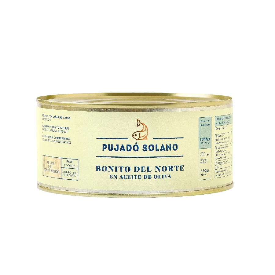 Lata de Bonito del Norte en Aceite de Oliva (1000 g)