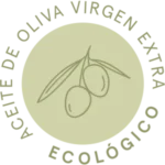 Sello de aceite de oliva virgen extra ecologico