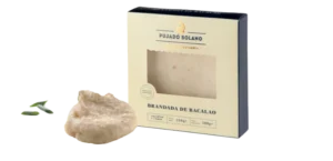 Envase y producto de la brandada de bacalao